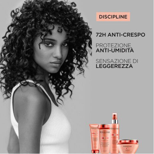 Kerastase Discipline Kit: Shampoo, Maschera e Spray Anti-Crespo 250ml, 200ml, 150ml
