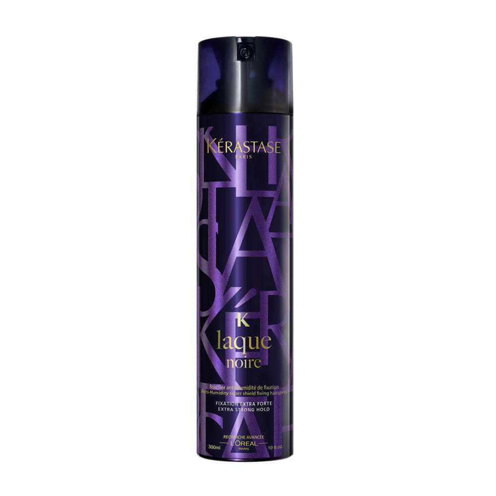 Kerastase Styling Laque Noire, Lacca Extra Forte per Capelli Brillanti 300ml