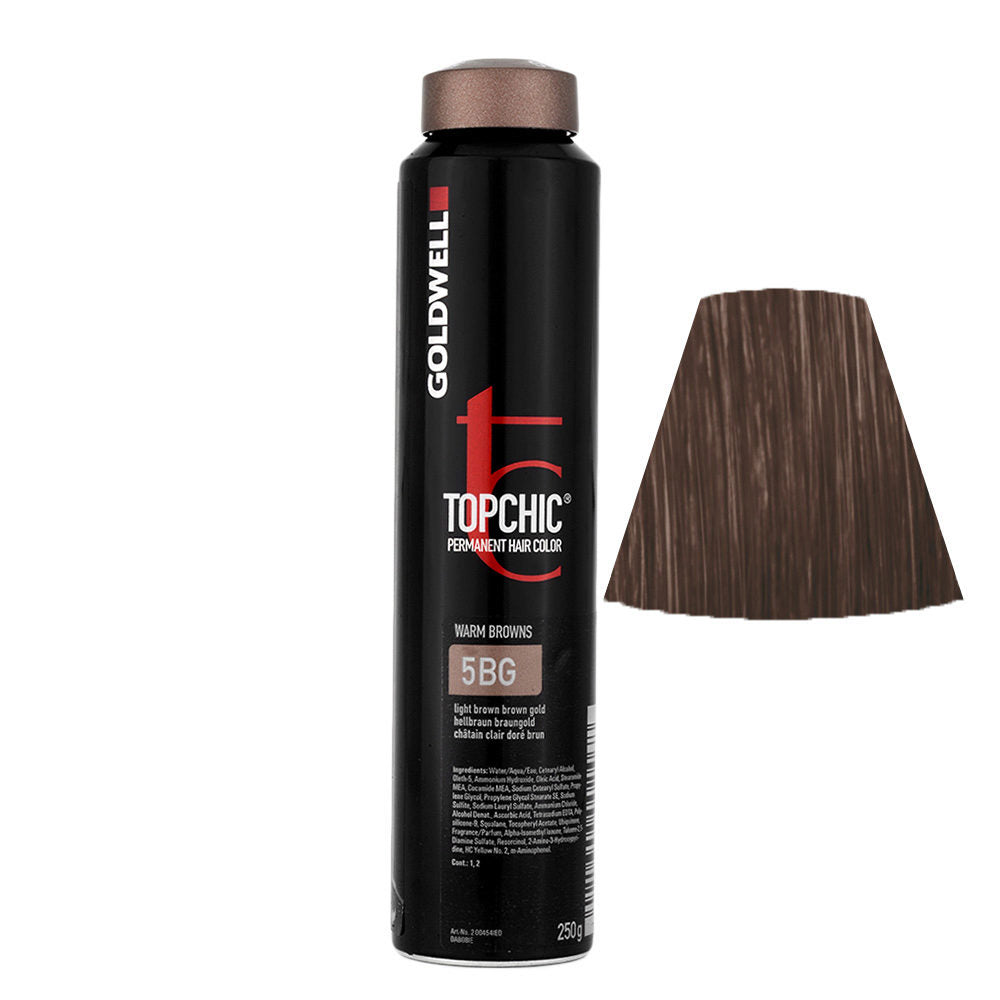 5BG Castano Chiaro Tinta Capelli Goldwell Topchic