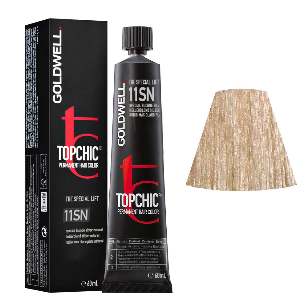 Tinta per capelli Goldwell 11SN biondo speciale argento naturale