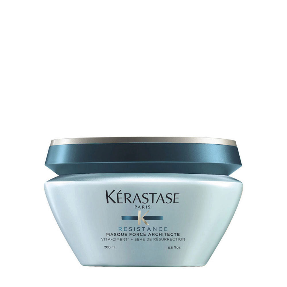 Kerastase Résistance Force Architecte Shampoo, Cemento Anti-Usura, Maschera