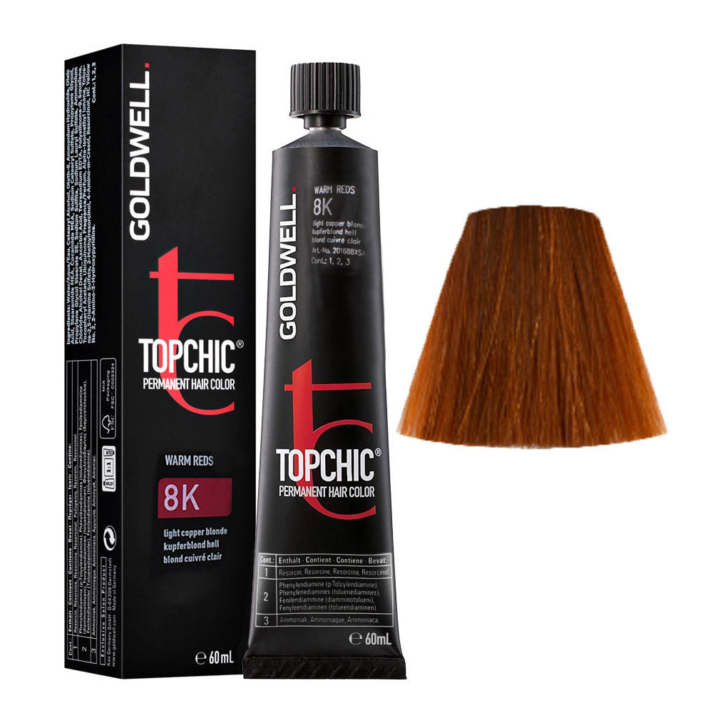 Tinta Capelli 8K Biondo Chiaro Ramato