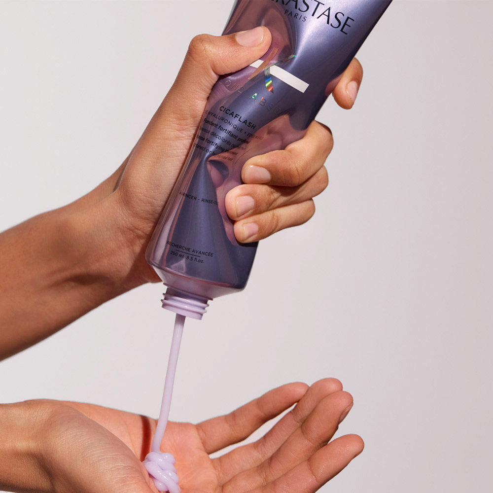 Kerastase Blond Absolu Trio: Shampoo a Secco, Bain Ultra Violet, Cicaflash