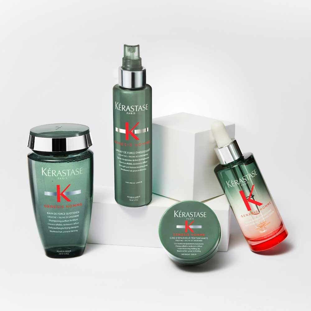 Kerastase Genesis Homme Bain: Shampoo Fortificante Quotidiano Uomo, 250ml