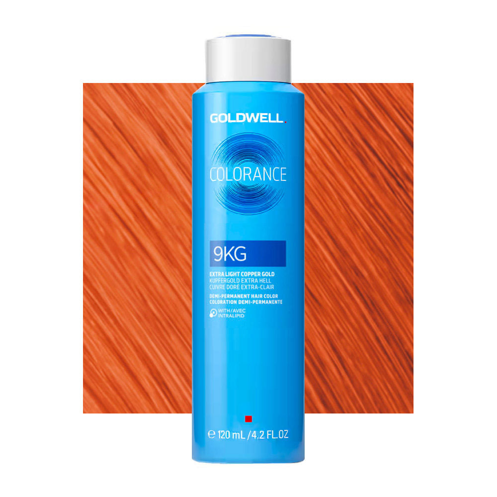 9KG Rame dorato chiarissimo Goldwell Colorance Warm reds can 120ml