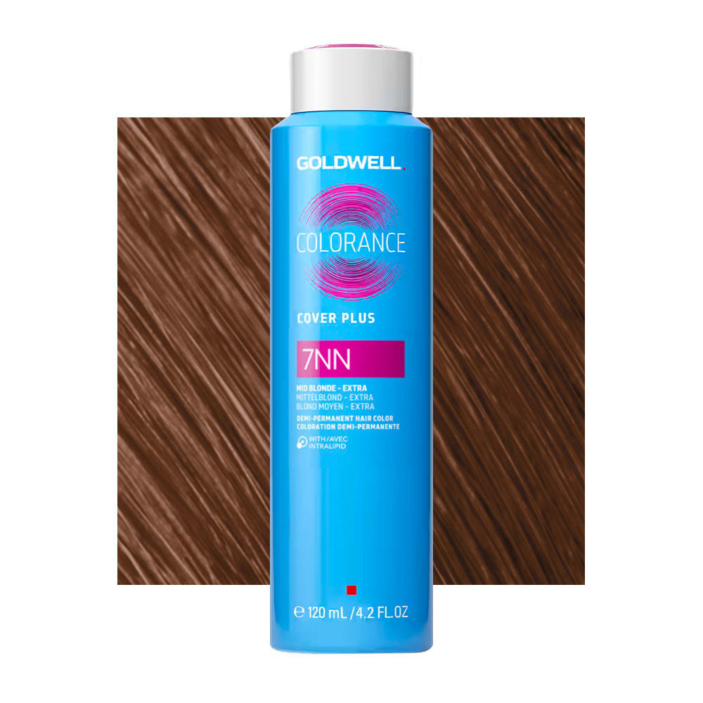 7 Natural Naturel Biondo Medio Intenso Goldwell Colorance Cover Plus can 120ml