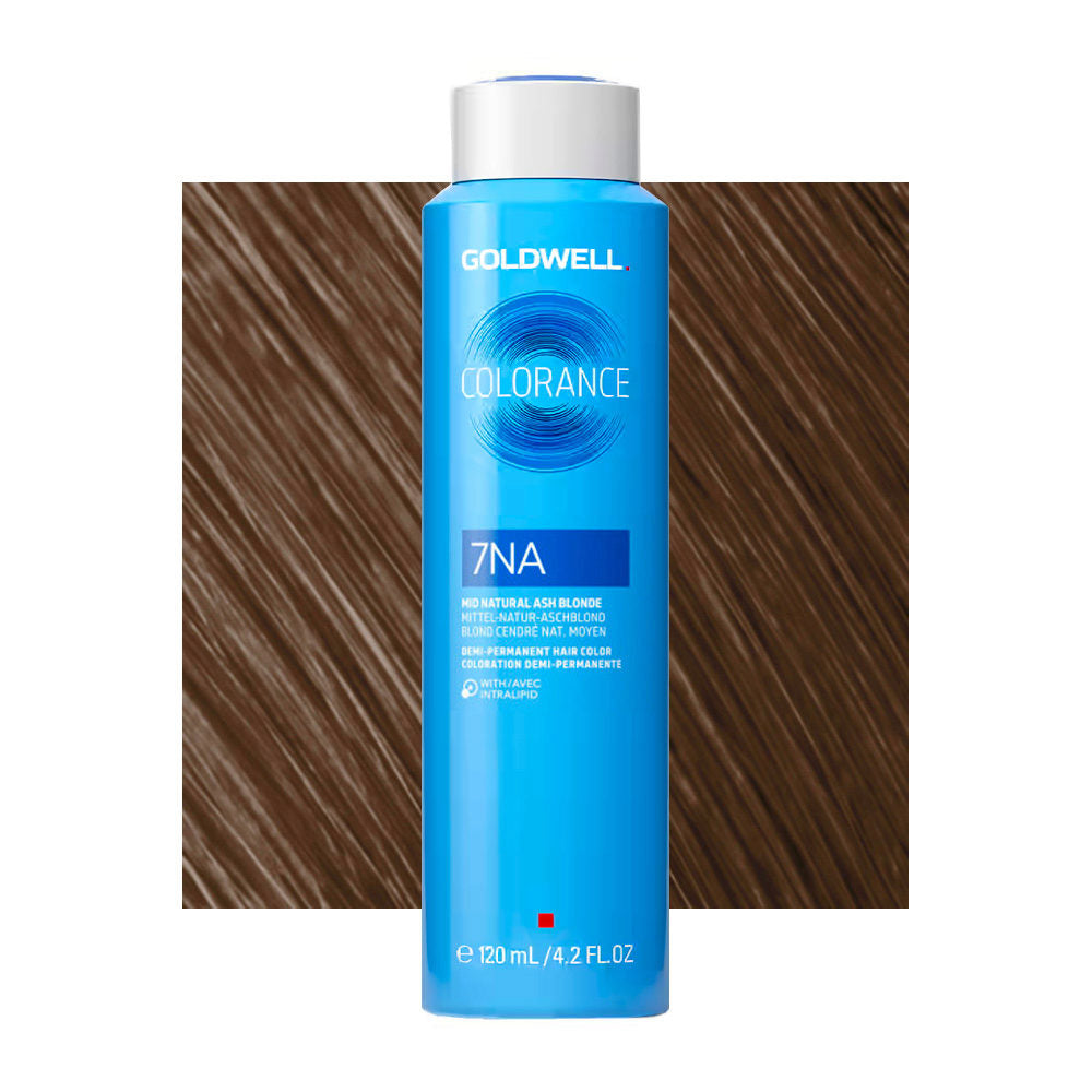 7NA Biondo medio cenere naturale Goldwell Colorance Cool browns can 120ml