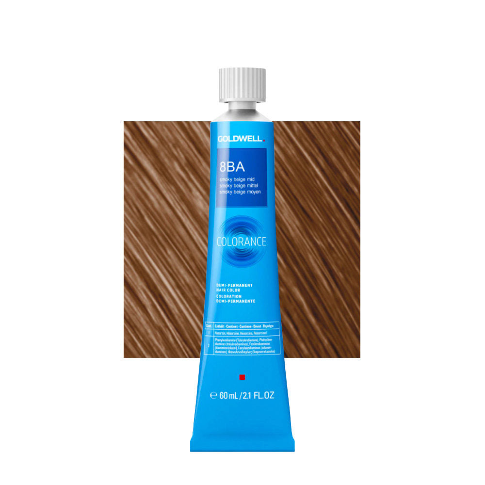 Tintura Capelli 8BA Biondo Chiaro Beige Fumo