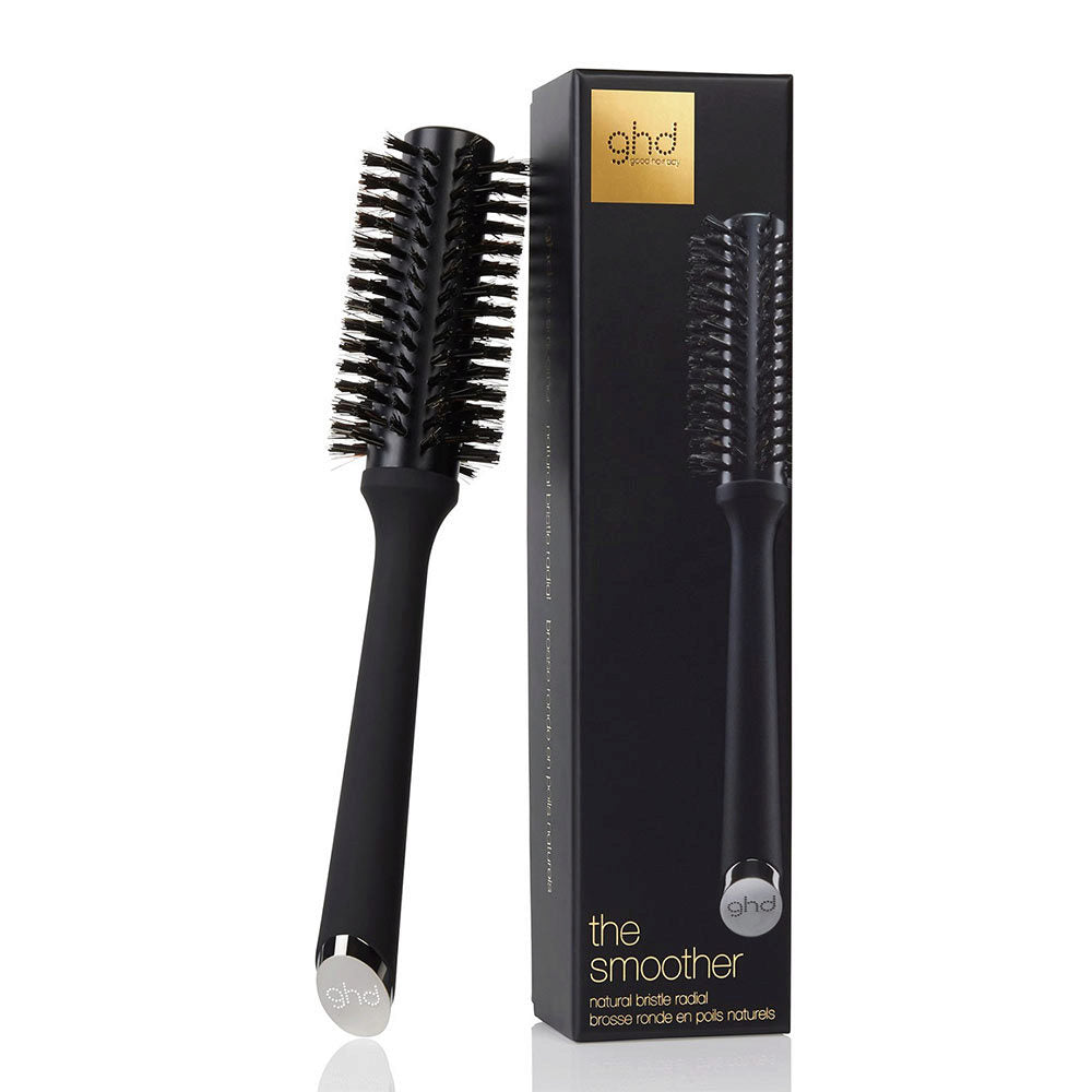 Ghd The Smoother Size 2 Spazzola Setole Naturali per Capelli Medi