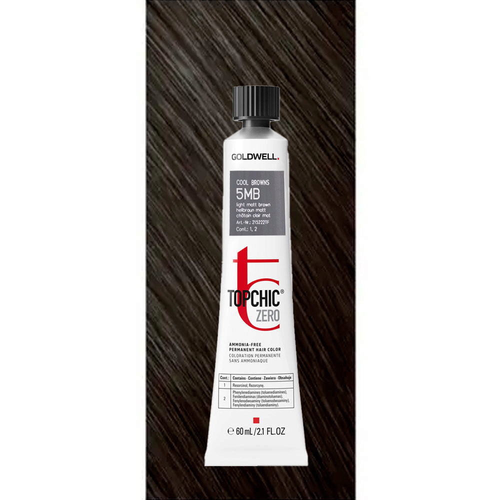 Colore Permanente 5MB Topchic Zero 60ml