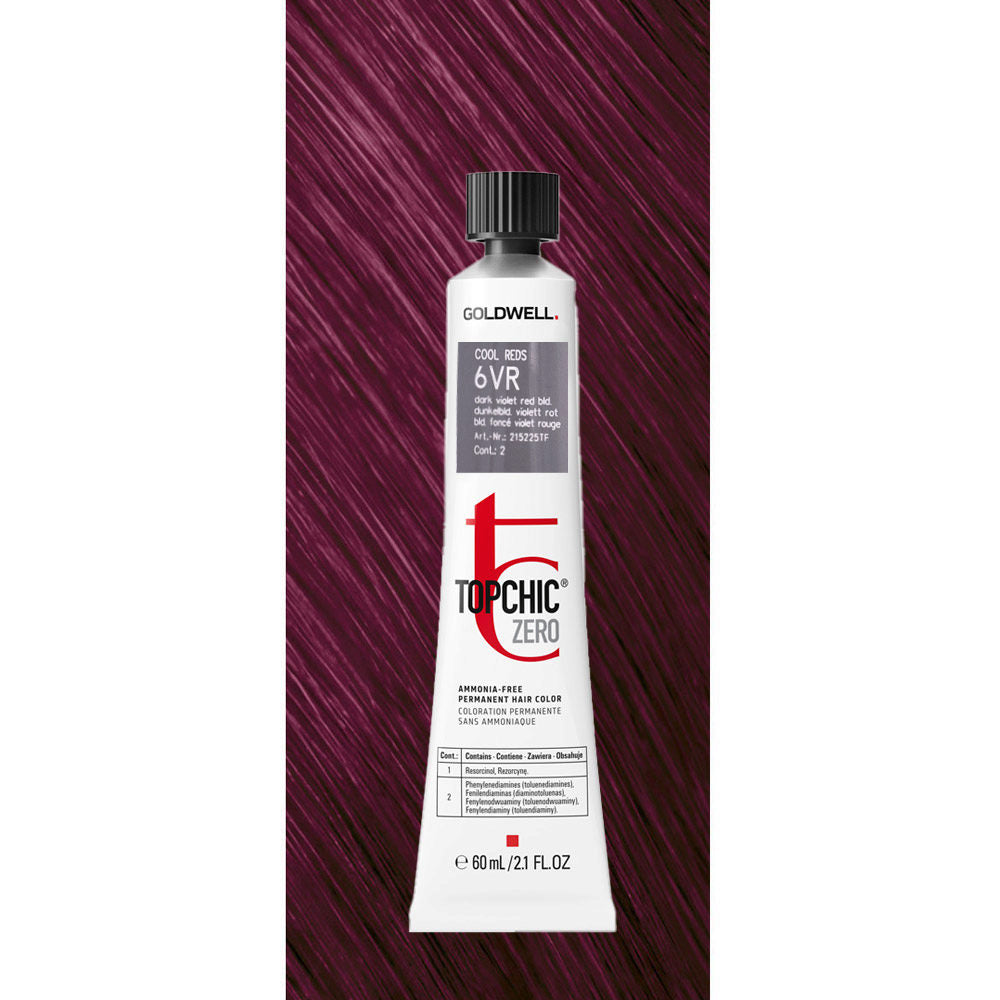 6VR Topchic Zero Cool Reds Dark Violet Red Blonde