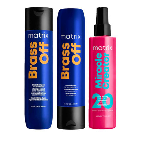 Matrix Brass Off Balsamo Anti-Arancio: Idratazione e Tonalizzazione Professionale
