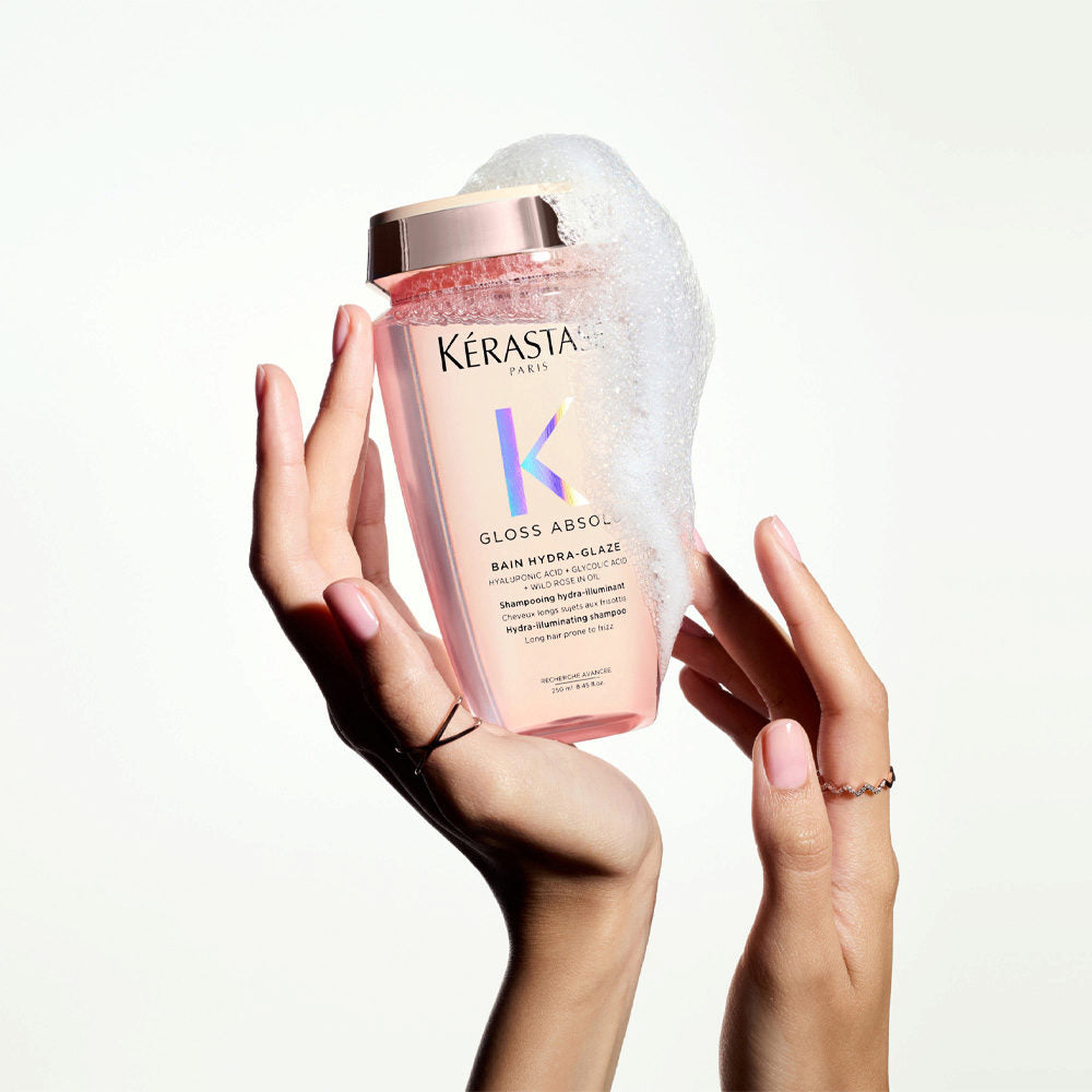 Kerastase Gloss Absolu Bain Hydra Glaze Shampoo Anticrespo Illuminante 250ml