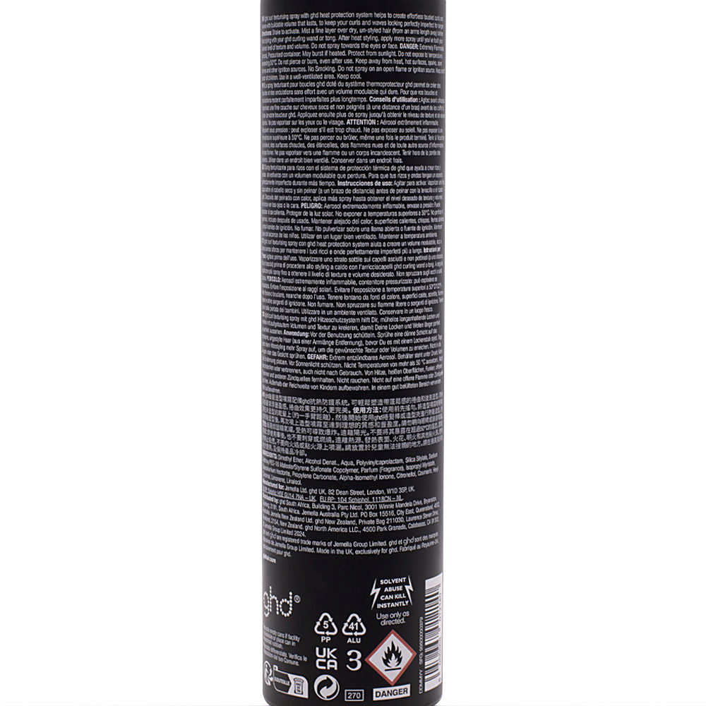 Ghd Curls Gone Wild Spray Texturizzante per Onde e Ricci Definiti