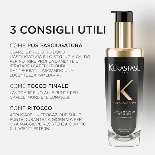 Kerastase Chronologiste L'Huile de Parfum Ricarica 75ml - Olio Profumato Rivitalizzante