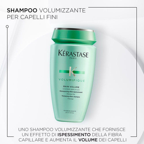Kerastase Volumifique Shampoo Volumizzante per Capelli Fini, 250ml