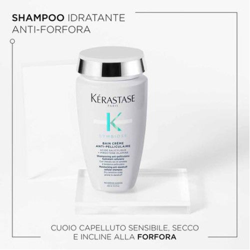 Kerastase Symbiose Anti-Pelliculaire Shampoo & Balsamo Lenitivo Essenziale