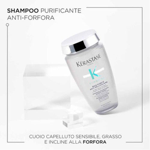 Kerastase Symbiose Kit Anti Forfora: Micro-Peeling, Shampoo, Maschera e Siero