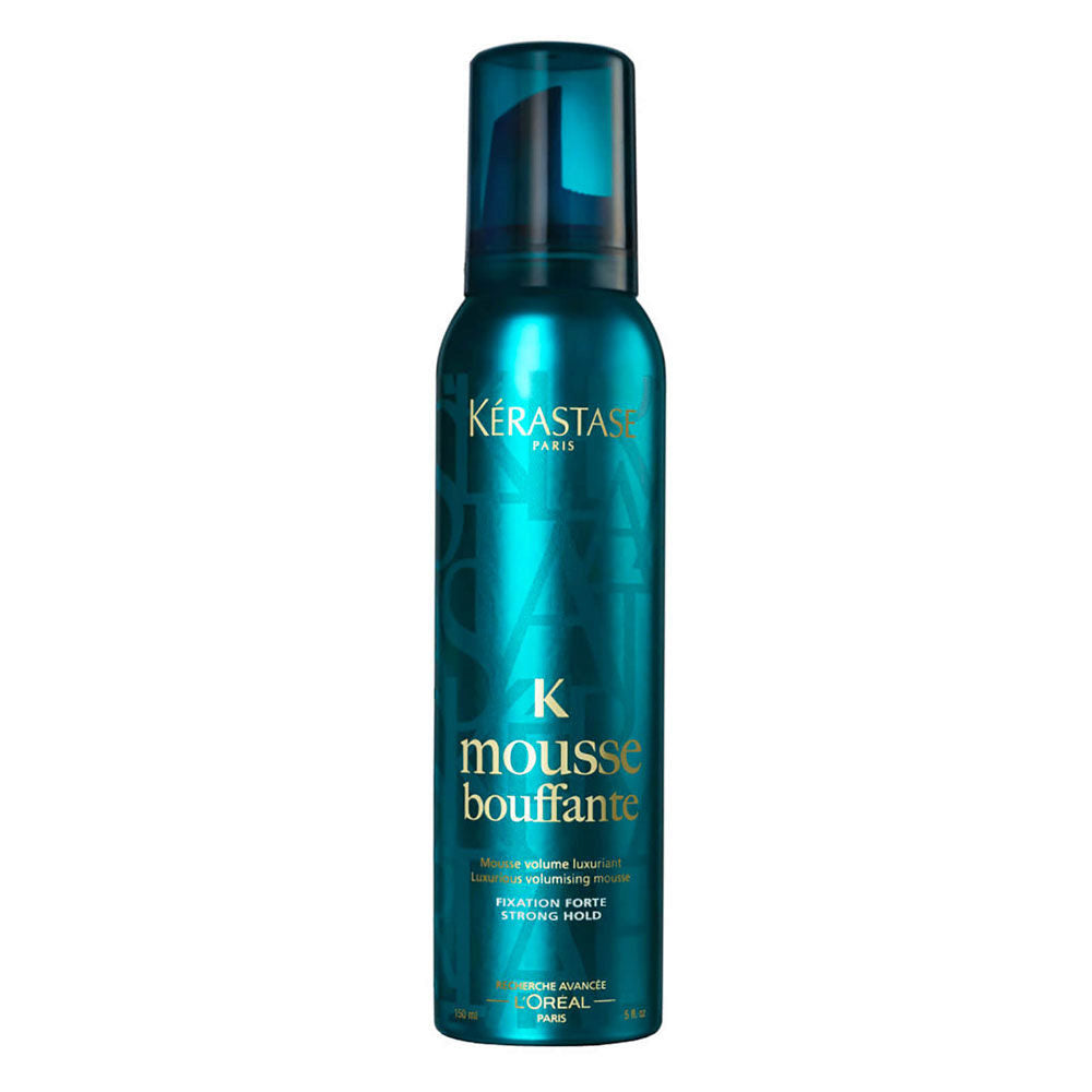 Kerastase Styling Mousse Bouffante, Schiuma Volumizzante per Capelli Fini