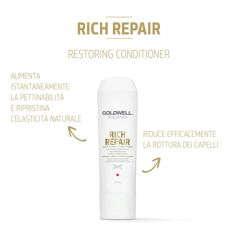 Goldwell Dualsenses Ricco Riparo Condizionatore 200ml