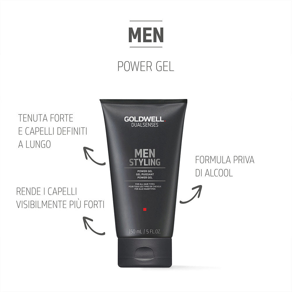 Rinforzante Gel Capelli Uomo