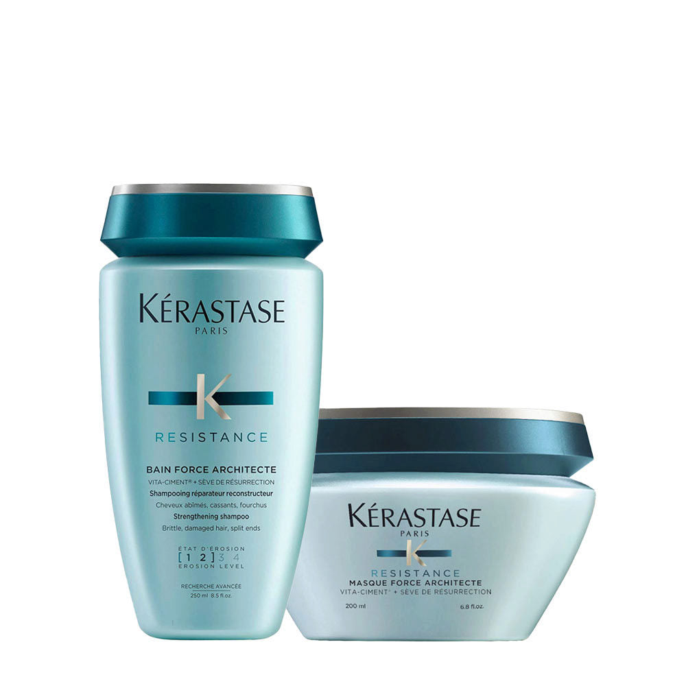 Kerastase Résistance Shampoo e Maschera Rinforzante per Capelli Deboli