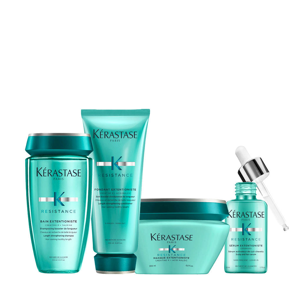 Kerastase Resistance Kit Extentioniste: Bain, Fondant, Masque, Serum