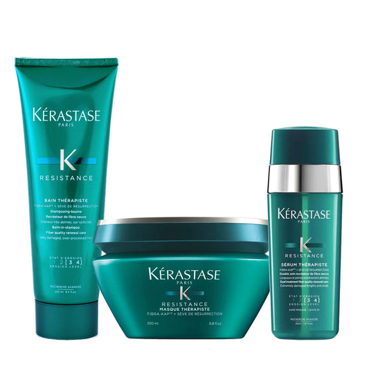 Kerastase Résistance Thérapiste: Shampoo, Maschera e Siero per Capelli