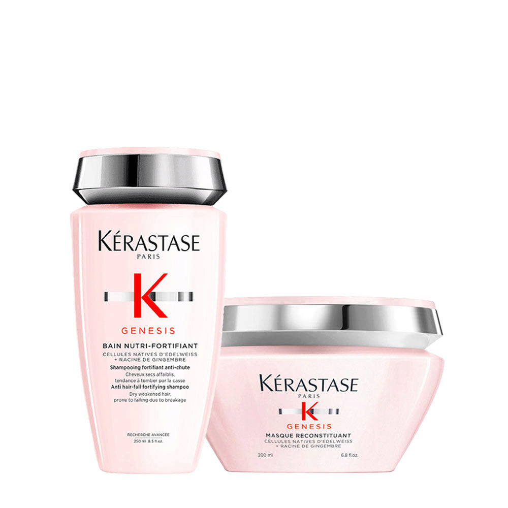 Kerastase Genesis Bain Nutri Fortifiant Shampoo e Maschera Nutriente