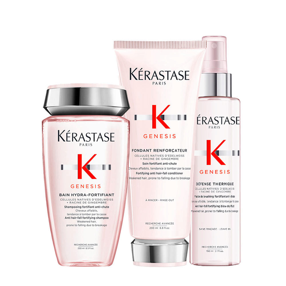 Kerastase Genesis Rituale Idratante Delicata: Shampoo, Balsamo e Termoprotettore