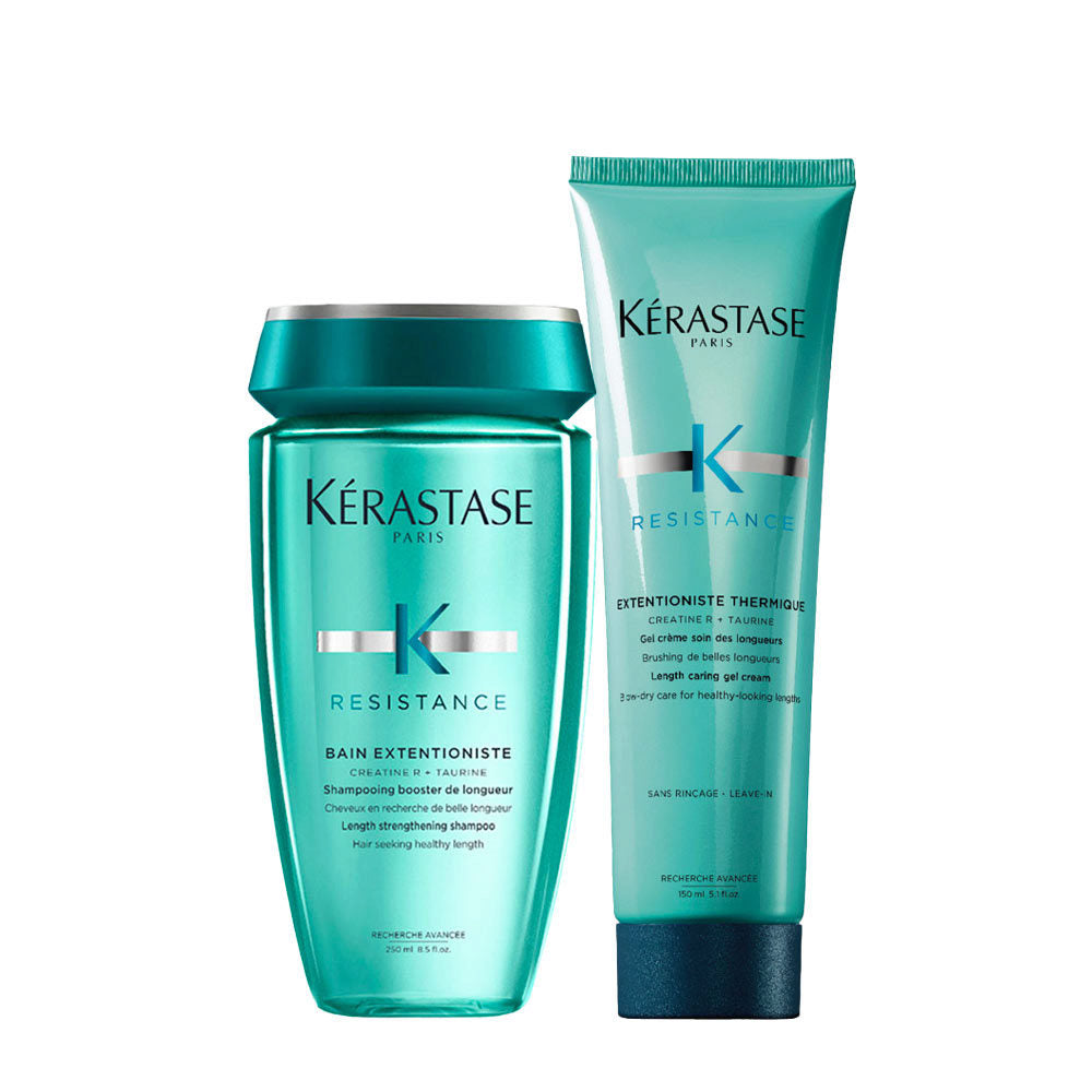 Kerastase Résistance Extentioniste: Shampoo Rinforzante e Gel Termoprotettivo