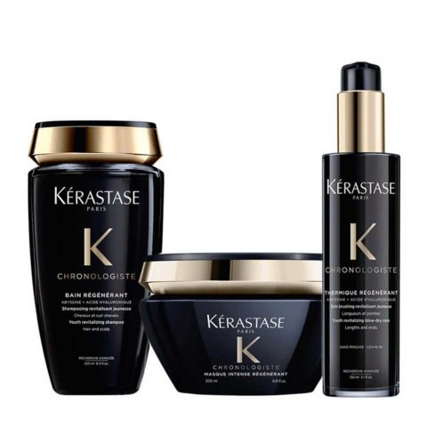 Kerastase Chronologiste: Shampoo Rigenerante e Termoprotettore Giovinezza Capelli