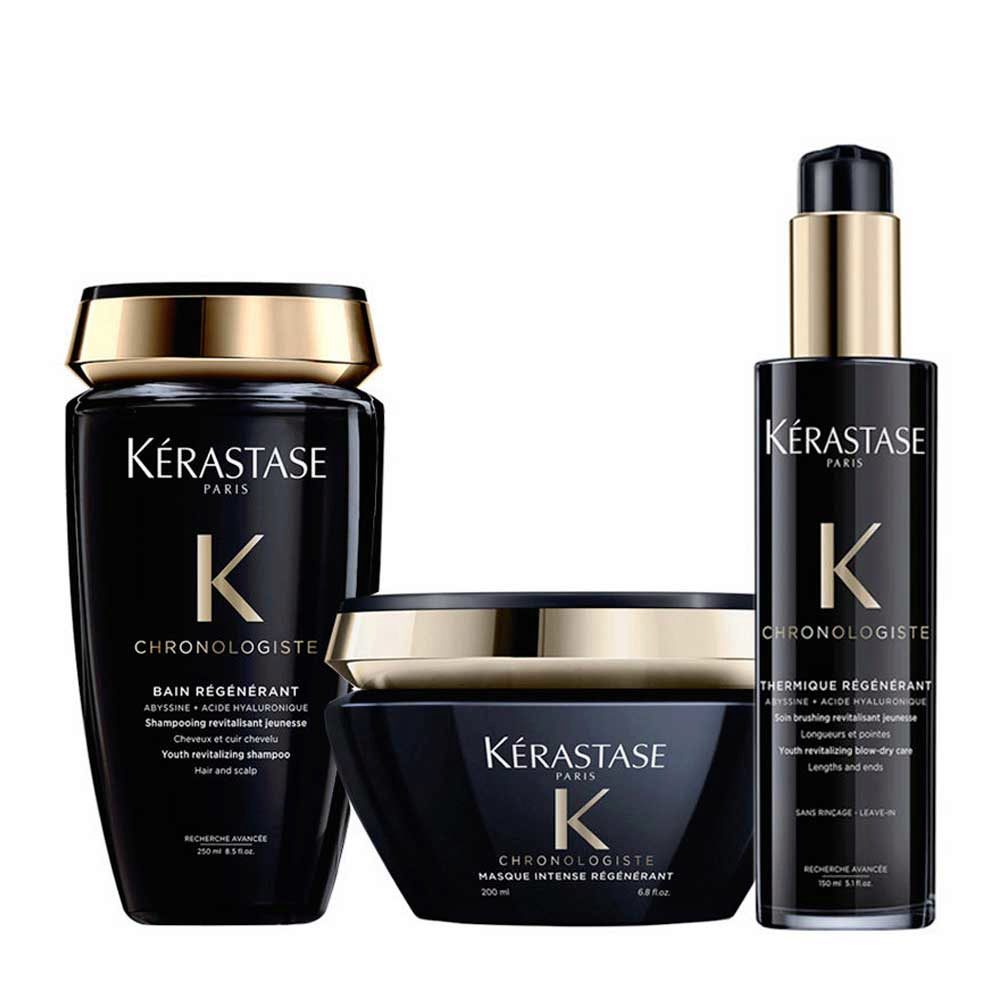 Kérastase Chronologiste Shampoo Maschera e Crema Protettiva Capelli