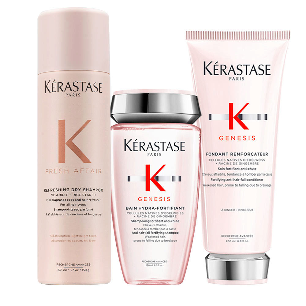 Kerastase Genesis Set Anticaduta: Shampoo, Balsamo e Shampoo Secco