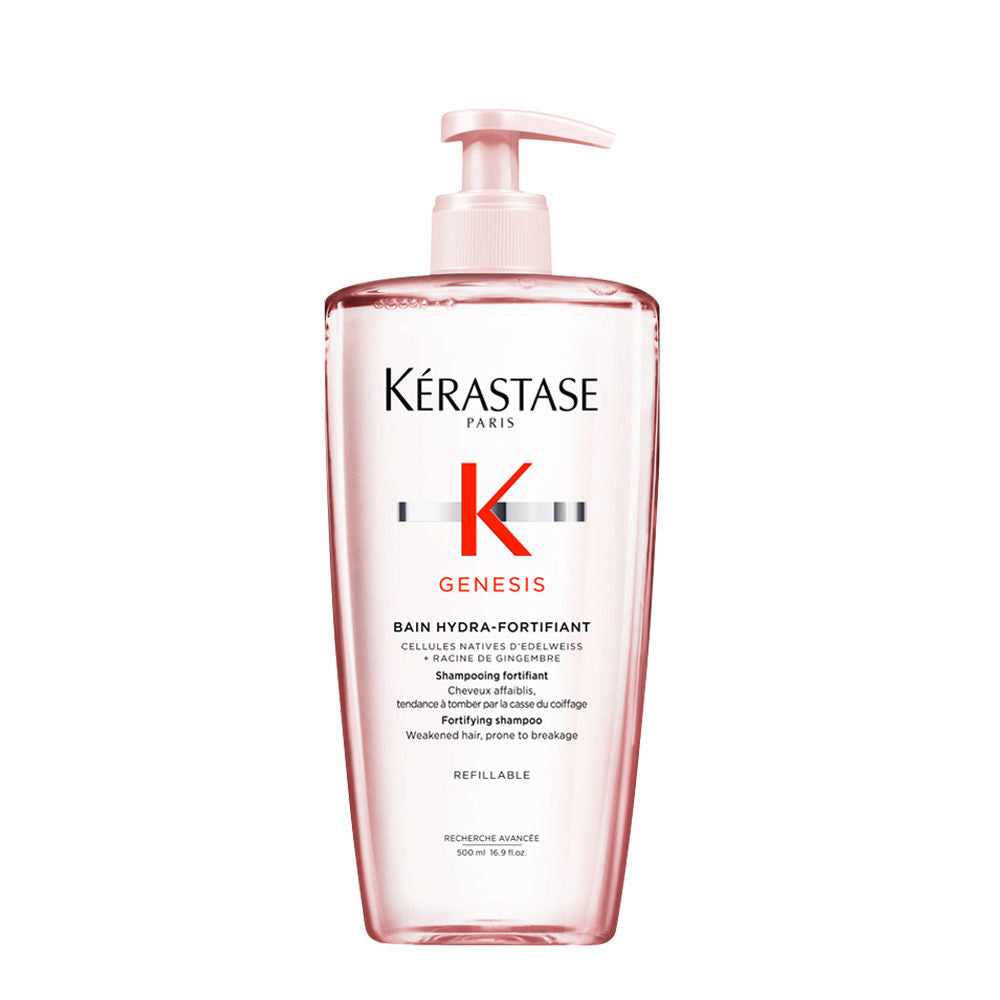 Kerastase Genesis Bain Hydra-Fortifiant Shampoo Anticaduta Capelli Deboli, 500ml