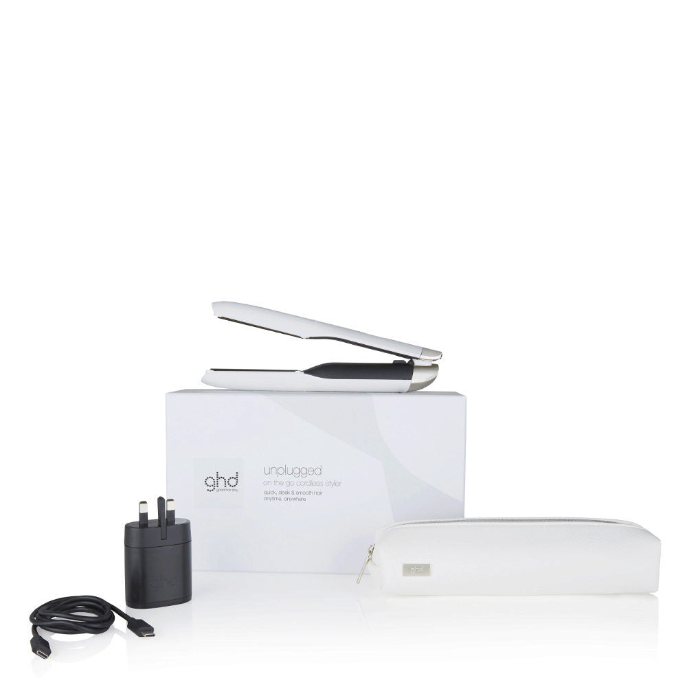 Ghd Unplugged White - Styling Senza Fili, Lisci Perfetti Ovunque