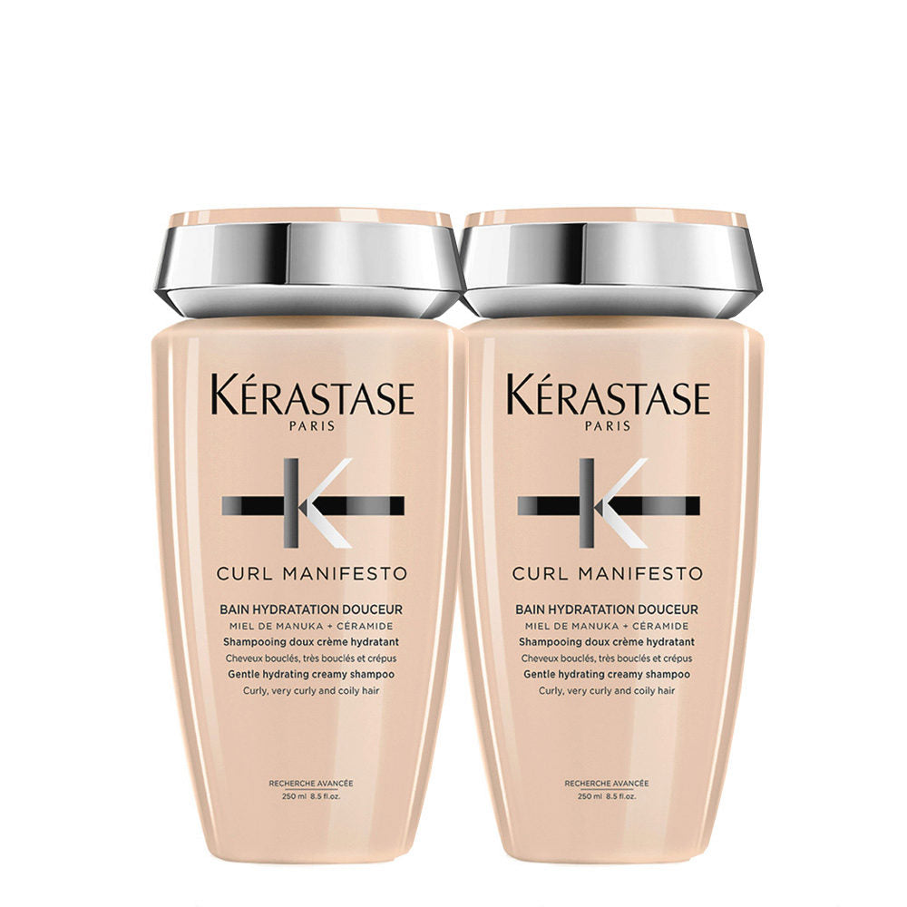 Kerastase Curl Manifesto Bain Shampoo Idratante Delicato 250ml X2