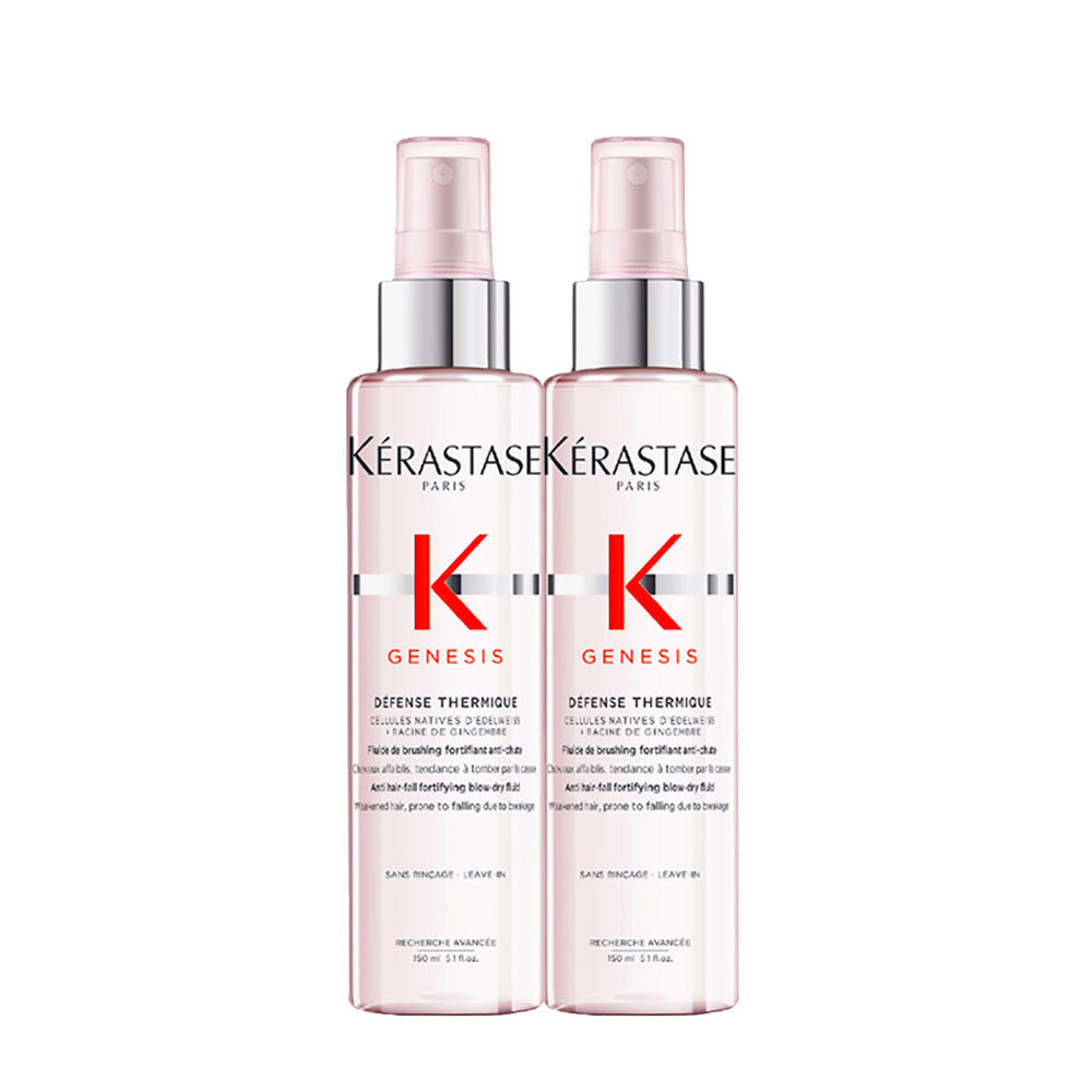 Kerastase Genesis Defense Thermique 150ml x2, Termoprotettore Rinforzante