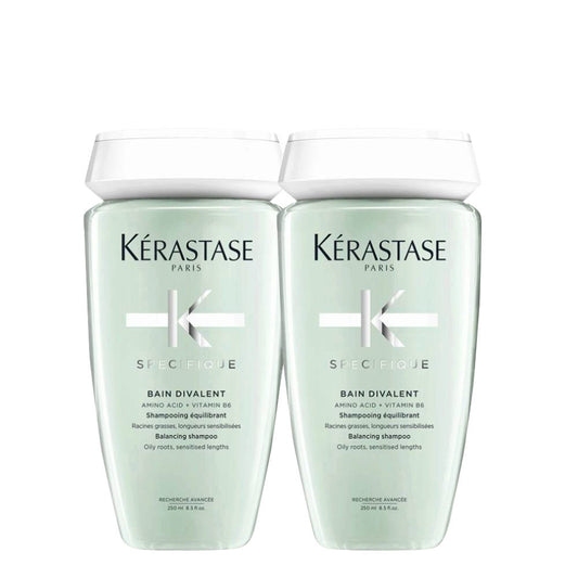 Kérastase Spécifique Bain Divalent Shampoo per Capelli Grasse 250ml x2