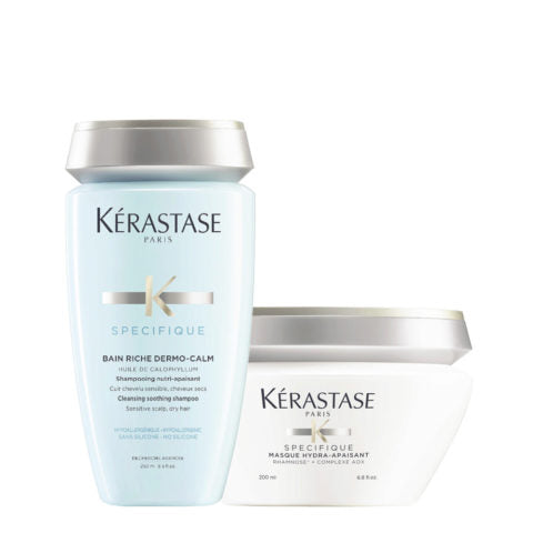 Kerastase Specifique Bain Vital Dermo-Calm Shampoo 500ml x2