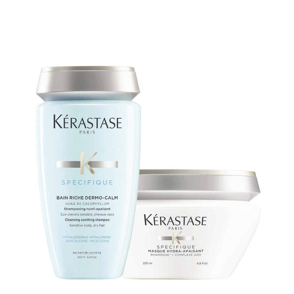 Kerastase Specifique Bain Riche Dermo-Calm e Maschera Hydra-Apaisant