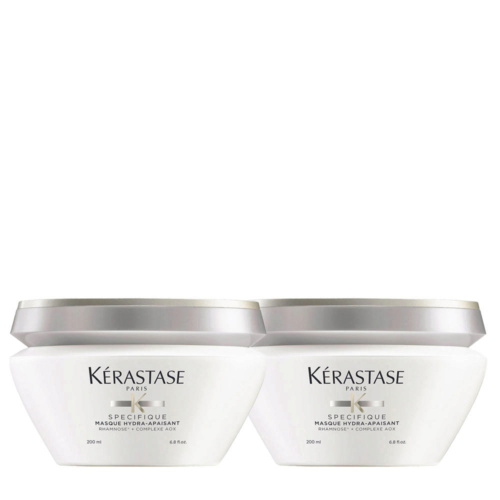 Kérastase Spécifique Hydra Apaisant Maschera 200ml X2 Cute Sensibile e Irritata