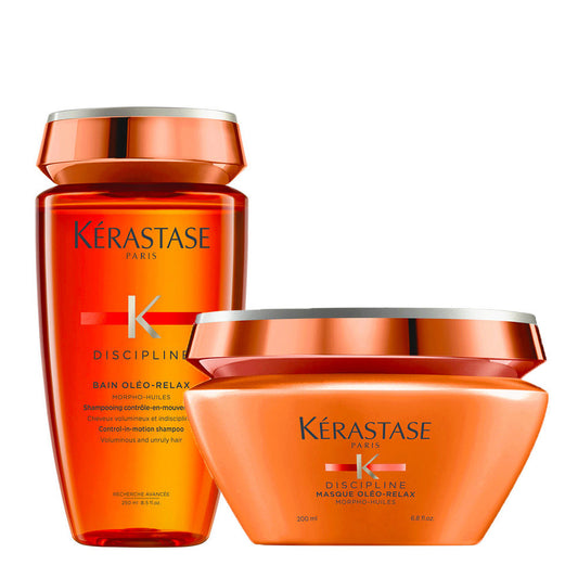 Kerastase Discipline Oleo Relax Shampoo & Mask: Liscia, Nutriente, Antifrizz
