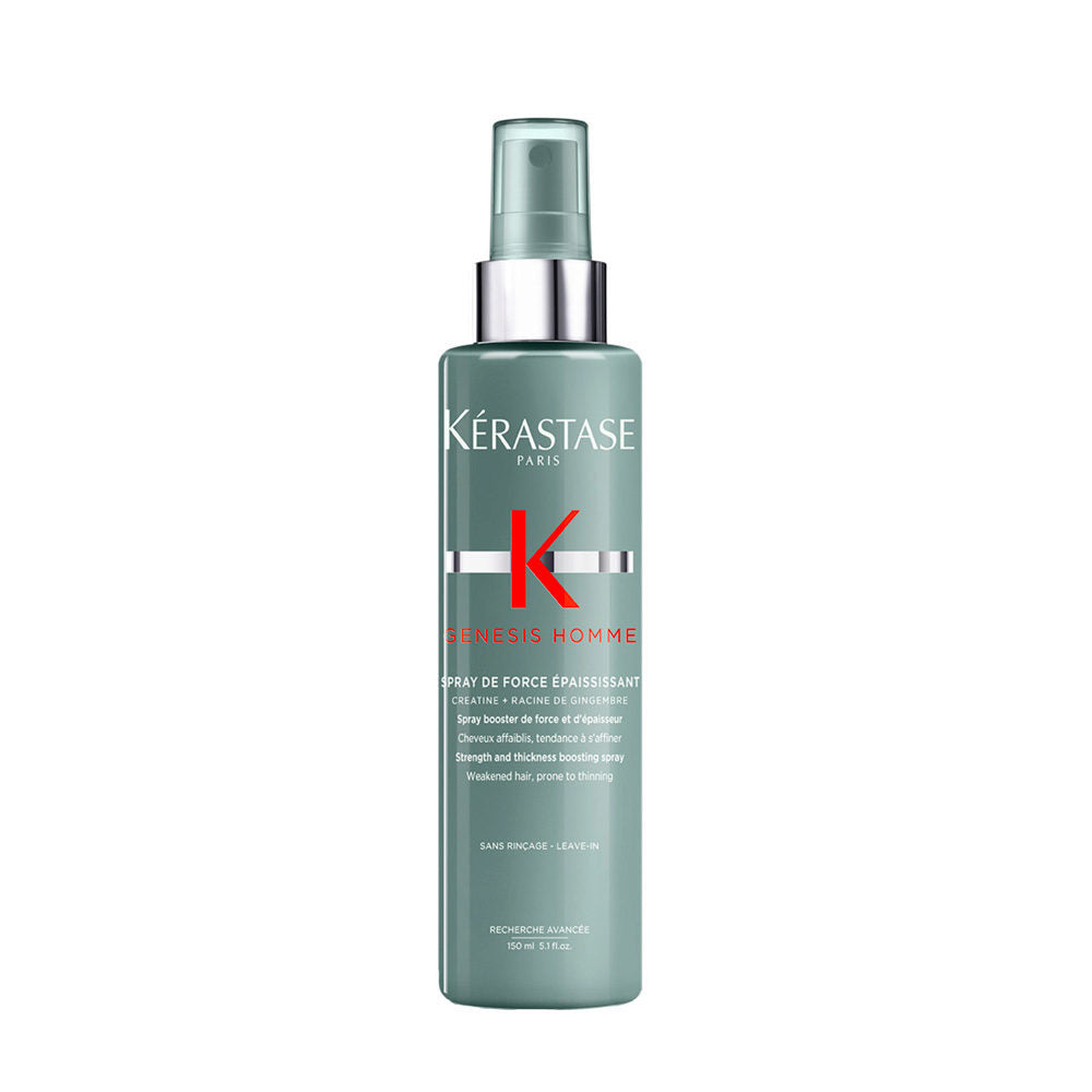 Kerastase Genesis Homme: Bain, Spray, Serum & Wax Set | Hair Growth