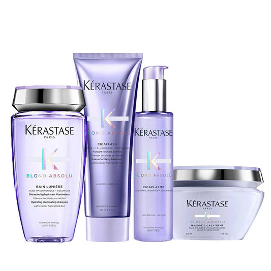 Kérastase Blond Absolu: Shampoo, Balsamo, Siero e Maschera per Capelli Biondi