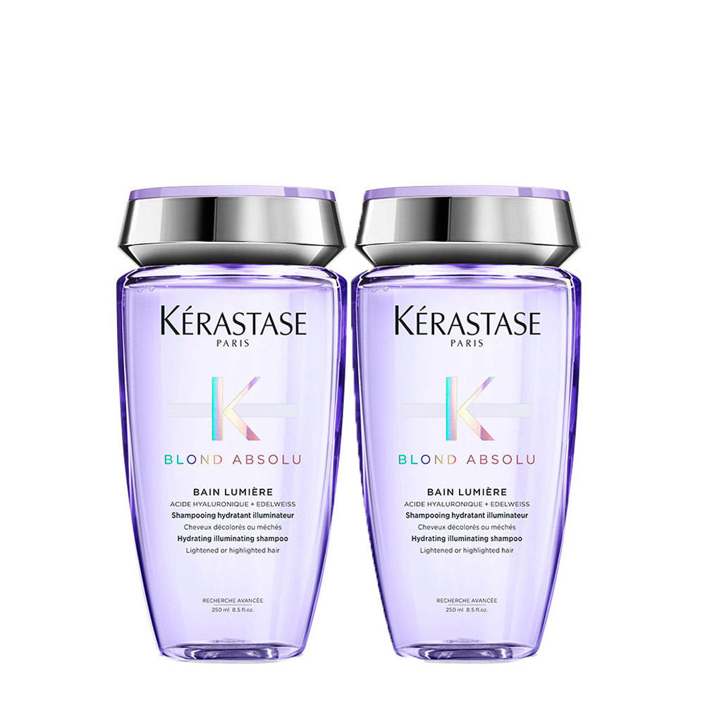 Kerastase Blond Absolu Bain Lumiere Shampoo 250ml X2 Set
