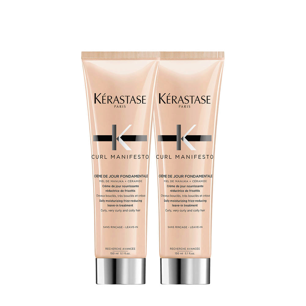 Kerastase Curl Manifesto Crema Giornaliera Anti-Crespo Ricci 150ml x2