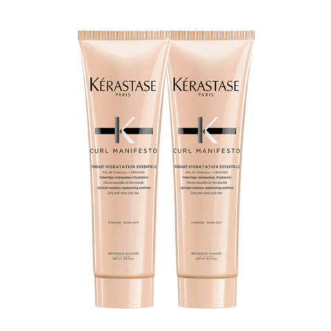 Kerastase Curl Manifesto Set Idratazione Capelli Ricci: Shampoo, Maschera, Crema, Gel