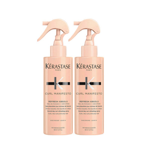Kerastase Curl Manifesto Set Idratazione Capelli Ricci: Shampoo, Maschera, Crema, Gel