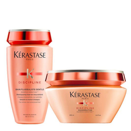 Kerastase Discipline: Shampoo Delicato e Maschera Fluidealiste per Capelli Lisci